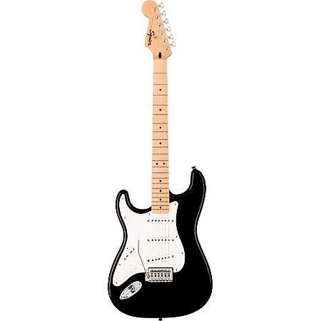 Fender Squier Sonic Strat LH MN BLK White Pickguard