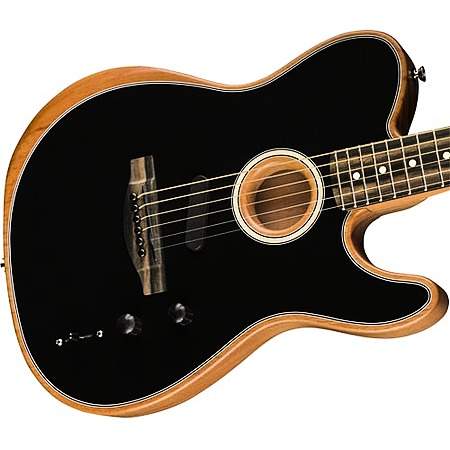 Fender Acoustasonic Telecaster BK Black