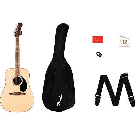 Fender Redondo Pack NT Gigbag, Strap, Picks, Strings