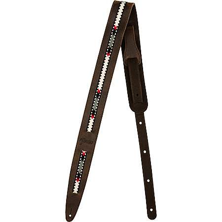 Fender Paramount Leder Gitarrengurt Braun