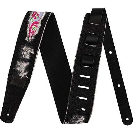 Fender Wrangler Ripped Denim Strap BK