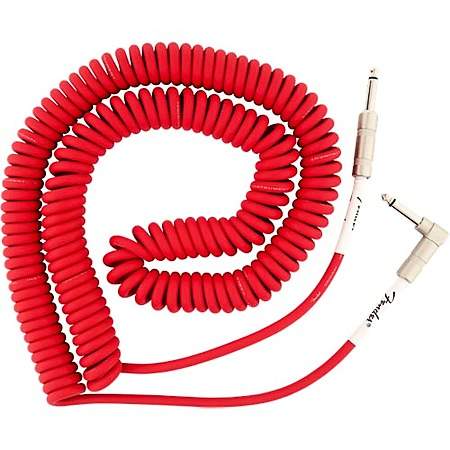 Fender Original Spiral Kabel 9m FR Fiesta Red