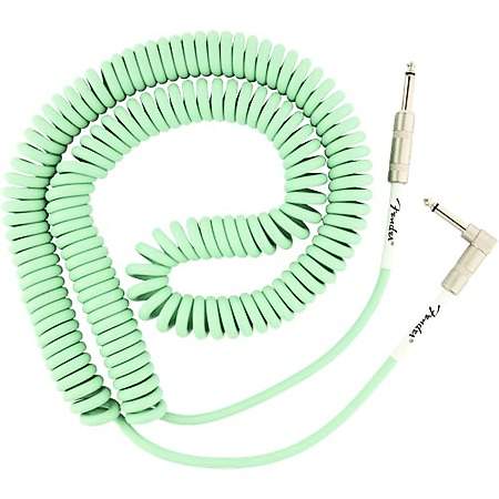 Fender Original Spiral Kabel 9m SFG Surf Green