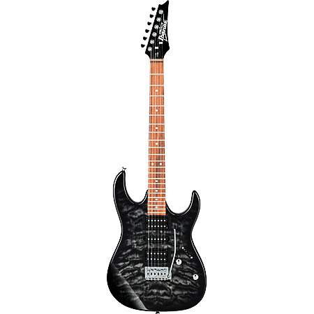 Ibanez GRX70QA-TKS Transparent Black Sunburst
