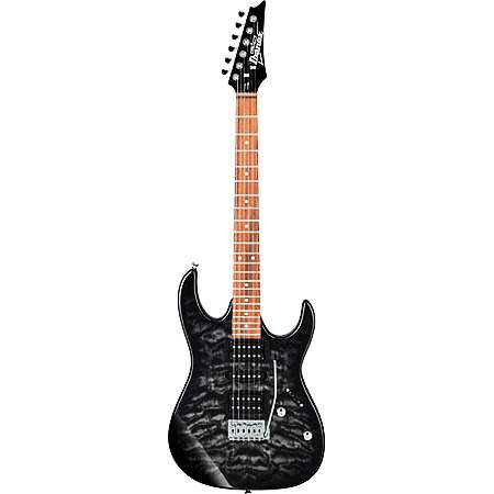 Ibanez GRX70QA-TKS Transparent Black Sunburst