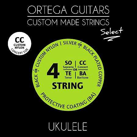 Ortega Ukulelen Saiten Satz UKS-CC Concert 