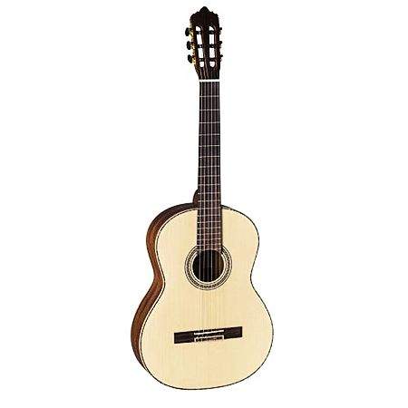 La Mancha Rubi SM 4/4 Konzertgitarre Fichtendecke Abalon Edition