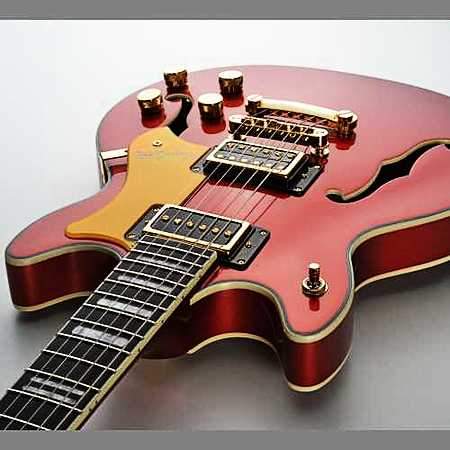 Hagstrom Alvar 85 Archtop Red Topaz