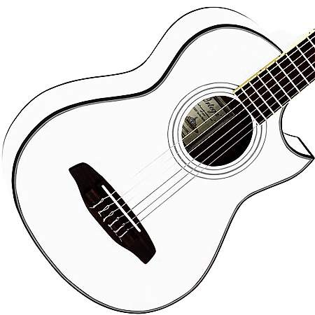 Ortega NL-Walker WH Travel Gitarre