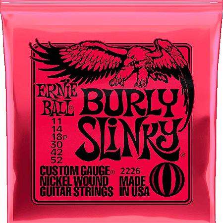 Ernie Ball EB2226 E-Gitarren Saiten 011-052 Slinky Burly 