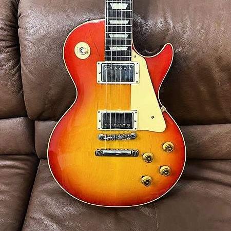 Gibson 1958 Les Paul Standard Reissue VOS Washed Cherry Sunburst