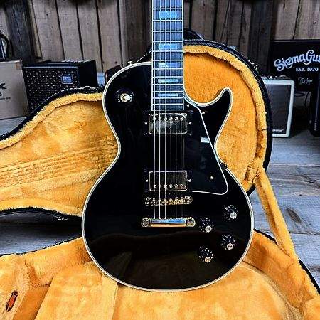 Gibson Murphy Lab 1968 Les Paul Custom Reissue Ultra Light Aged Ebony