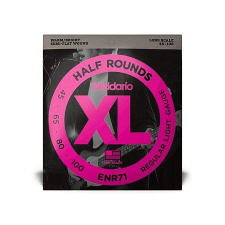 D'Addario ENR71 Halfwound Regular Light Saiten 45-100