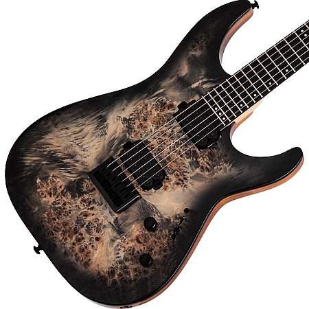 Schecter C-6 Pro Charcoal Burst E-Gitarre