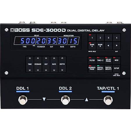 Boss SDE-3000D Doppel-Delay-Pedal