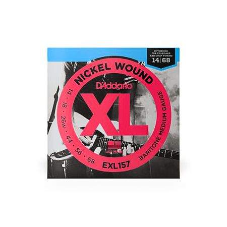 Daddario EXL157 Bariton Guitar 14-68 Guitar Strings Baritone