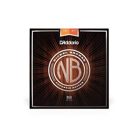 Daddario NB1047 Nickel Bronze W-Git Guitar Strings Extra Light