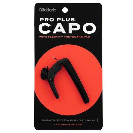 Daddario NS Pro Plus Capo Black