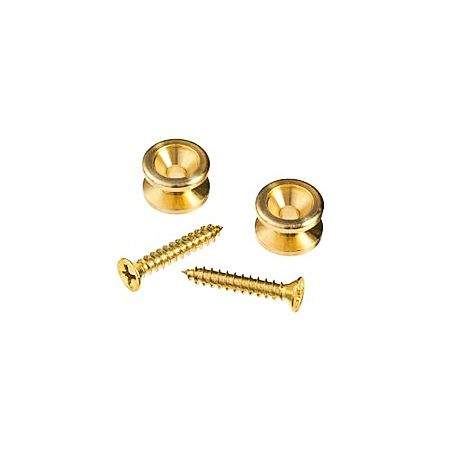 Daddario Solid Brass End Pins - Brass Pair