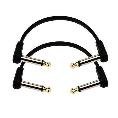 Daddario Patchkabel KL-KL 10cm 2er Set PW-FPRR-204
