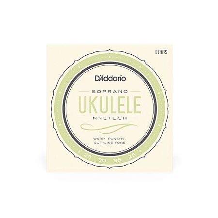 Daddario EJ88S Ukulele Strings Soprano Nyltech