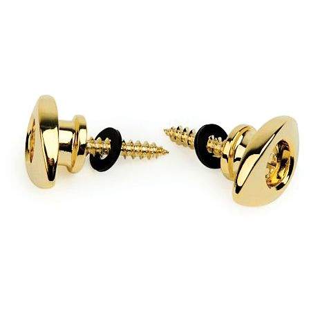 Daddario Elliptical End Pins Gold
