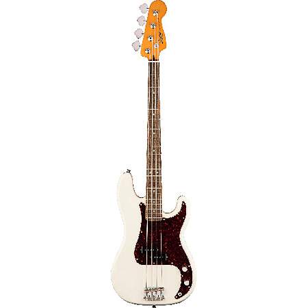 Fender Squier CV 60s Precision Bass LRL OWT Olympic White