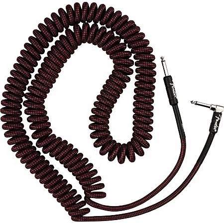 Fender Original Spiral Kabel 9m Tweed Red