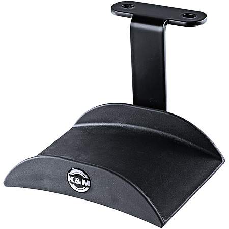 K&M Kopfhörerhalter zur Montage unter einem Tisch 16330 schwarz