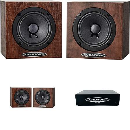 Auratone 5C Wood Aktiv Bundle