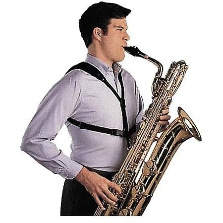 Gewa Neotech Saxophongurt Soft Harness Schwarz