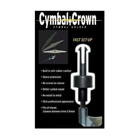 Cymbal Crown Beckenhalter Black 8mm