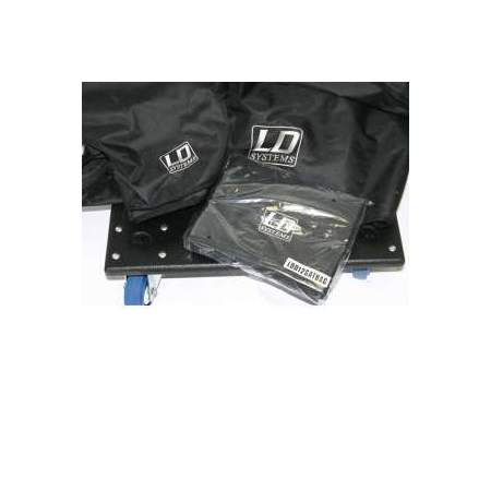 LD-Systems Zubehör-SET Dave 12+ Rollbrett, Bags, Spanngurt