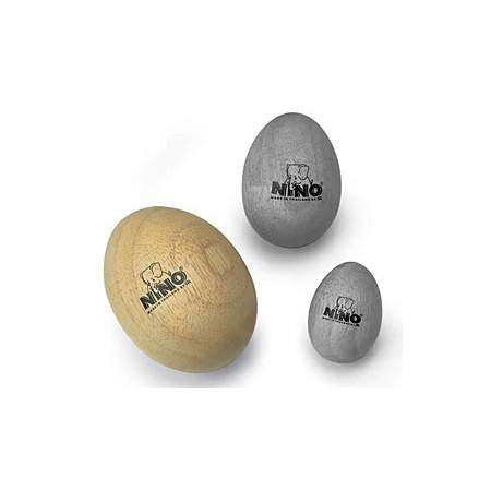 Nino Wood Egg Shakers Large