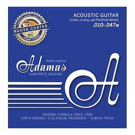 Adamas 1616NU Saiten Nuova 12-String Ph/Br 10-47