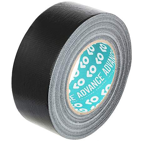 Adam Hall Advance Gaffa Tape schwarz