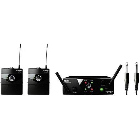 AKG WMS 40 Mini Dual Instrumental Set ISM2/3