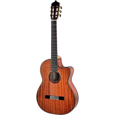 Artesano Nuevo Oscuro Cut Mahagoni Konzertgitarre
