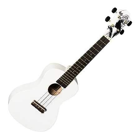 Baton Rouge UR1-C-mwt Concert Ukulele weiß