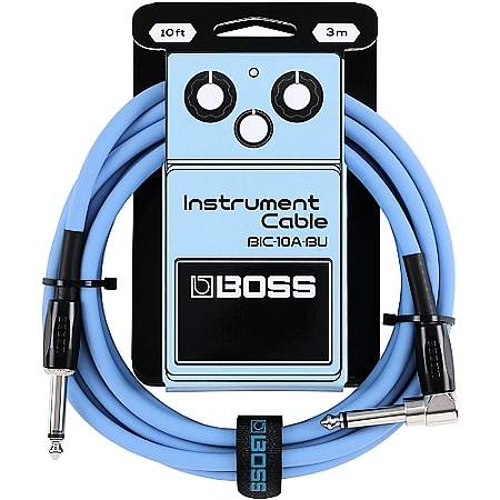 Boss BIC-10A BU Instrumentenkabel WKl-Kl 3m Blau 