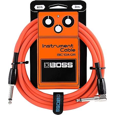 Boss BIC-10A OR Instrumentenkabel WKl-Kl 3m Orange 