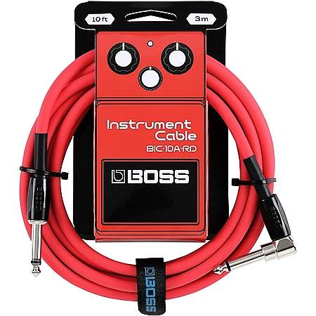 Boss BIC-10A RD Instrumentenkabel WKl-Kl 3m Rot