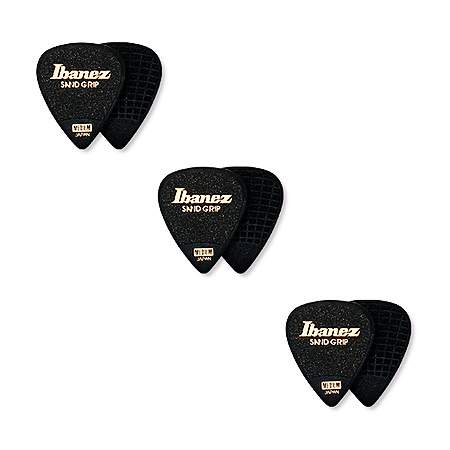 Ibanez PPA14MSG-BK Sand Grip 6er Pack schwarz