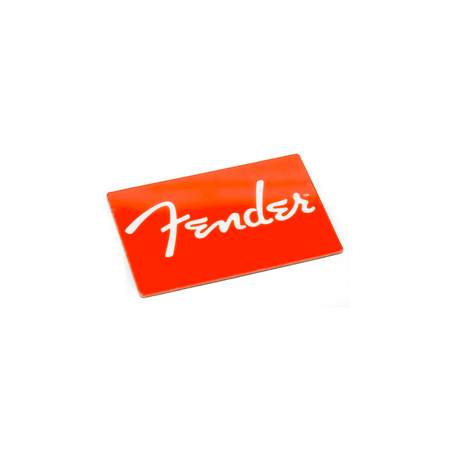 Fender Magnet Red mit Logo