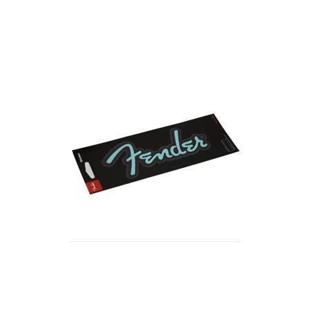 Fender Sticker Logo Turquoise Glitter