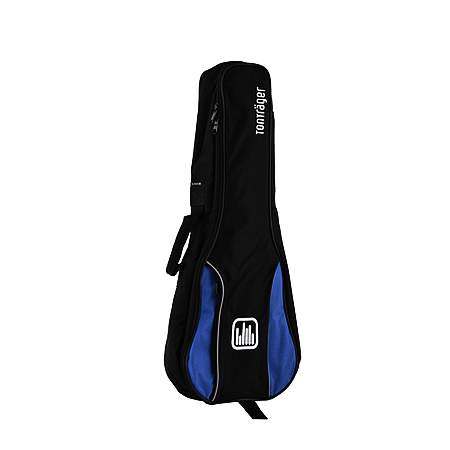 Tonträger TG10US/BB GigBag Sopran Ukulele Blau/Schwarz