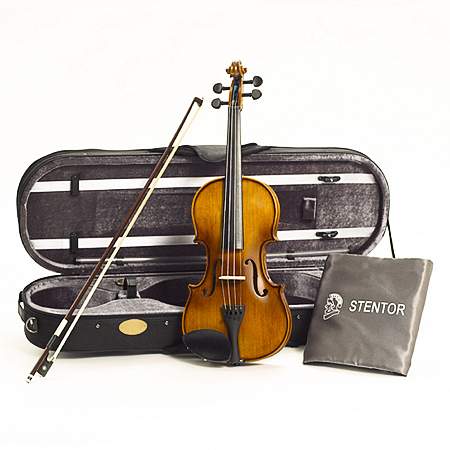 Stentor SR1542A Violine 4/4 Graduate mit Bogen und Koffer