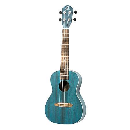 Ortega RUOCEAN Konzert Ukulele See Thru Blue