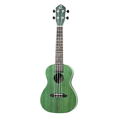 Ortega RUFOREST Konzert Ukulele See Thru Green