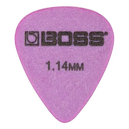 Boss BPK-12-D114 Picks Delrin 12er-Pack 1,14 mm